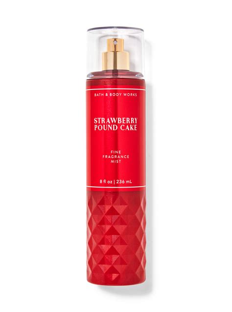 strawberry pound cake fragrance mist.